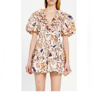 Ulla Johnson Maude wrap mini dress, size 10